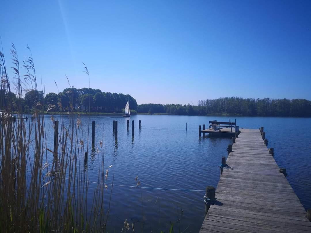 Fewo In Bosau Am Ploener See Mit Eigenem Bootssteg App 12 Buitenkant foto