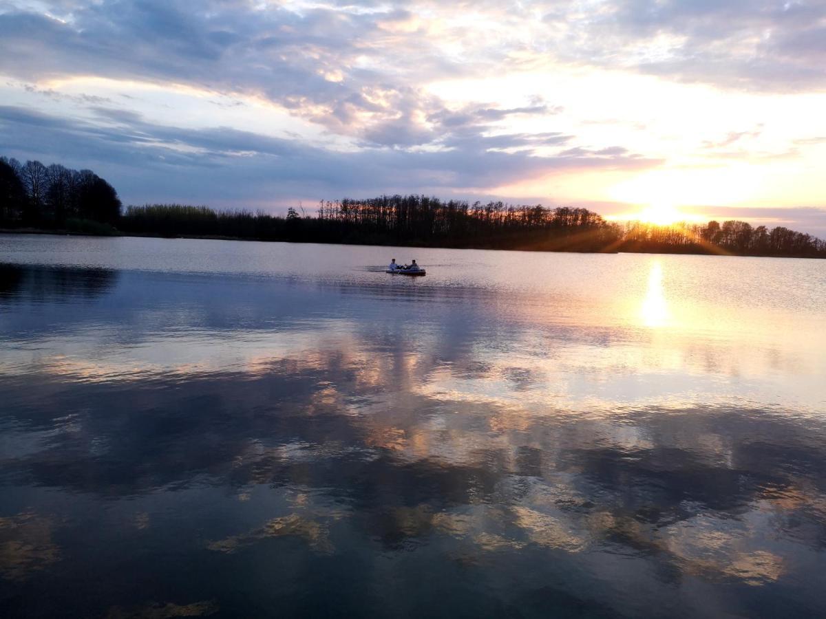 Fewo In Bosau Am Ploener See Mit Eigenem Bootssteg App 12 Buitenkant foto